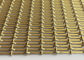 Αρχιτεκτονικά υφάσματα 2mm πλέγματος ανοξείδωτου Weft χρώμα καφέ διαμέτρων