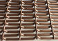 Αρχιτεκτονικά υφάσματα 2mm πλέγματος ανοξείδωτου Weft χρώμα καφέ διαμέτρων